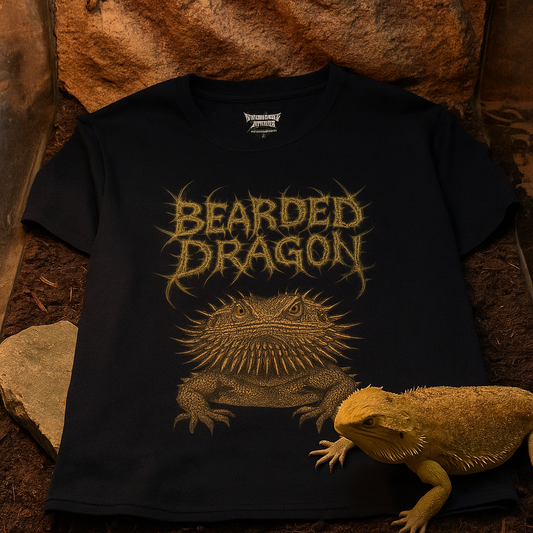 Bearded Dragon Metal Unisex Shirt