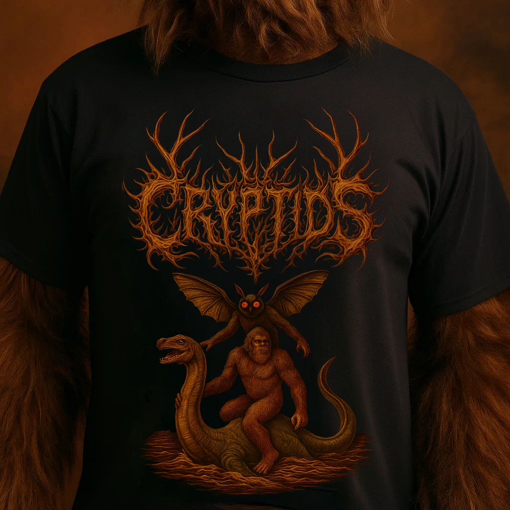 Cryptids Metal Unisex Shirt