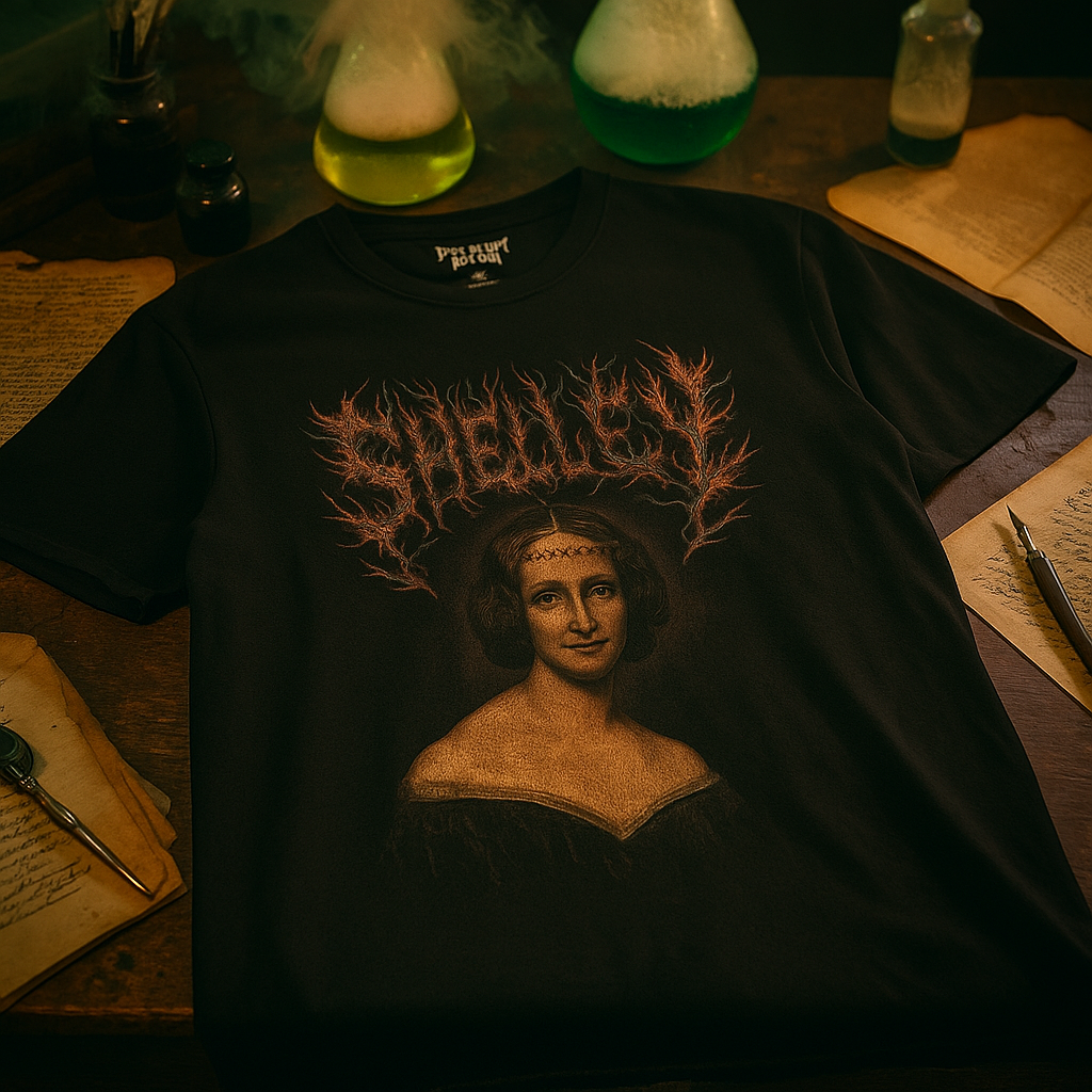 Mary Shelley Metal Unisex Shirt
