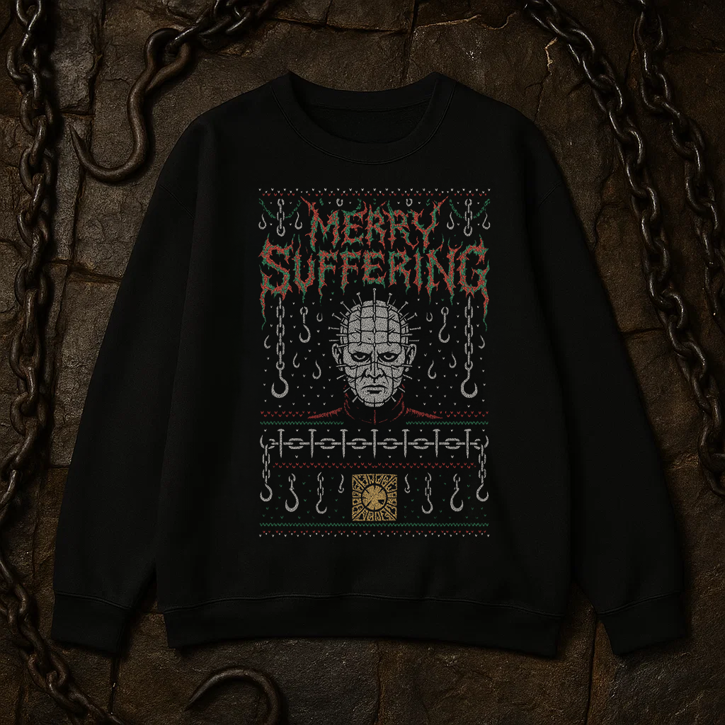 Merry Suffering Ugly Christmas Sweatshirt