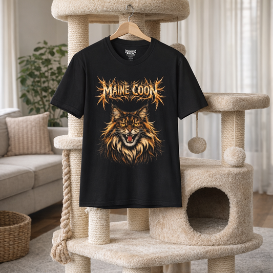 Maine Coon Metal Shirt
