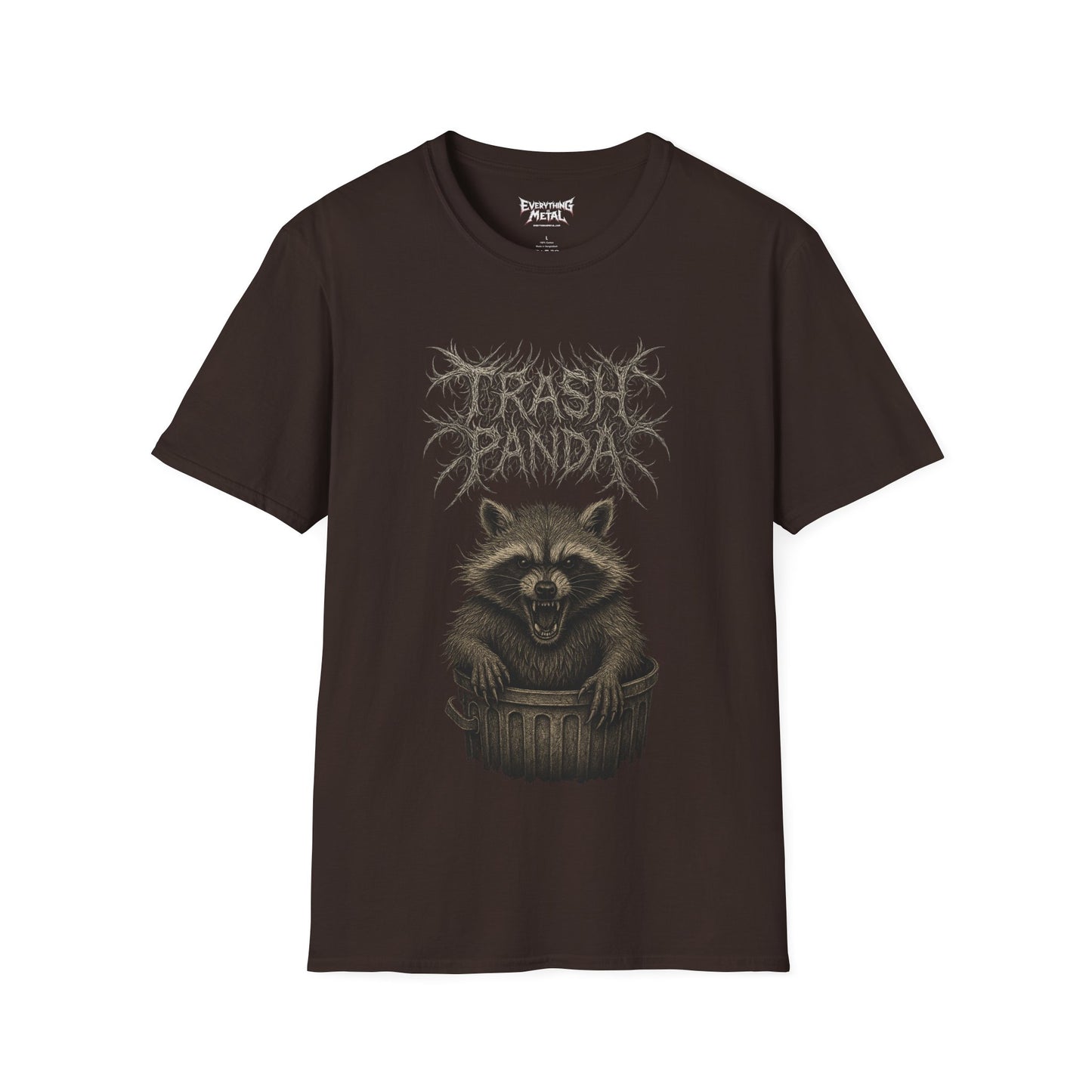 Trash Panda Raccoon Metal Unisex Shirt
