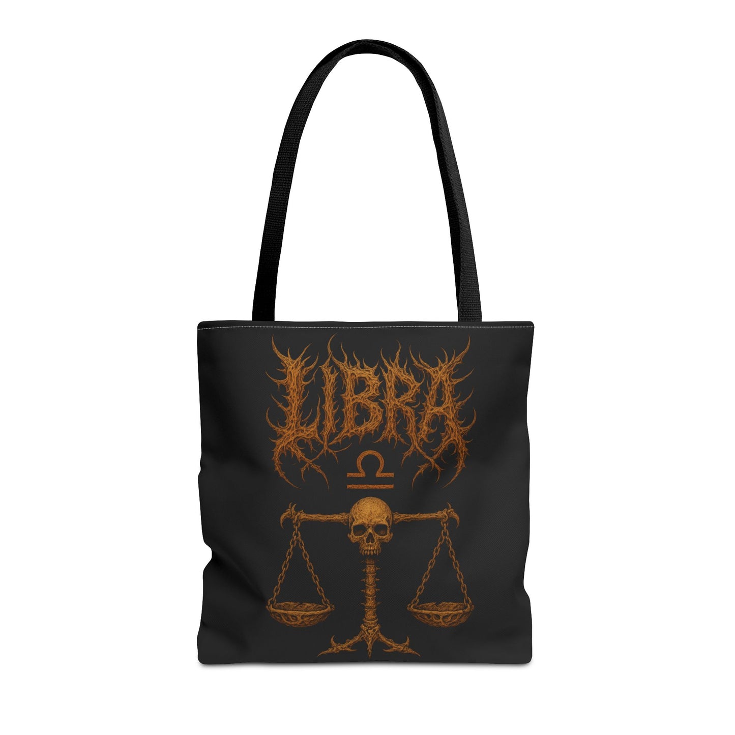 Libra Zodiac Metal Tote Bag