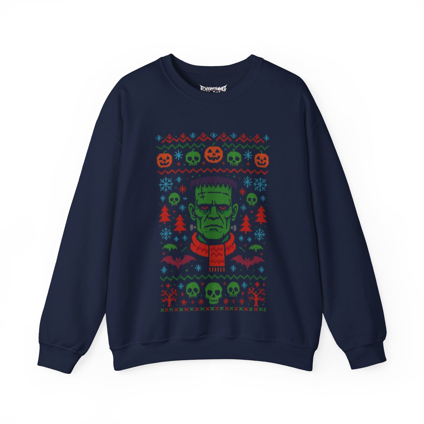 Frankenstein Ugly Christmas Sweatshirt