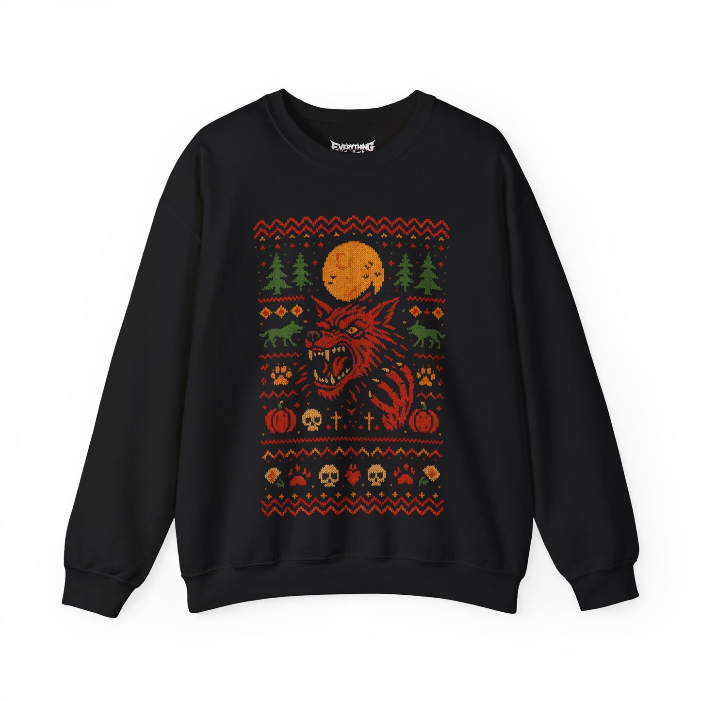 Werewolf Ugly Christmas Sweatshirt