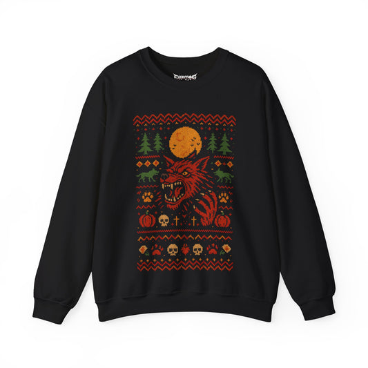 Werewolf Ugly Christmas Sweatshirt
