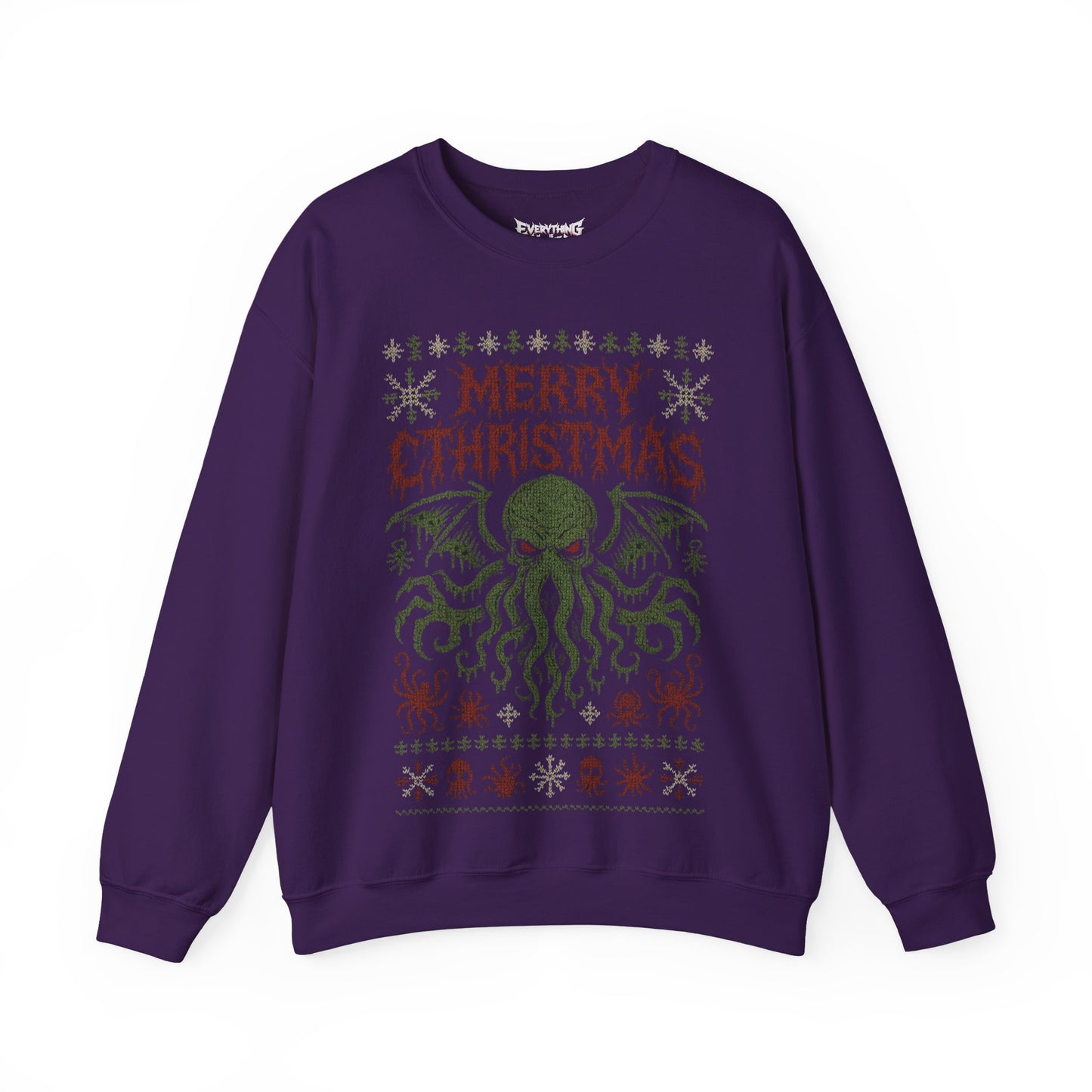 Merry Cthristmas from Cthulhu Ugly Christmas Sweatshirt