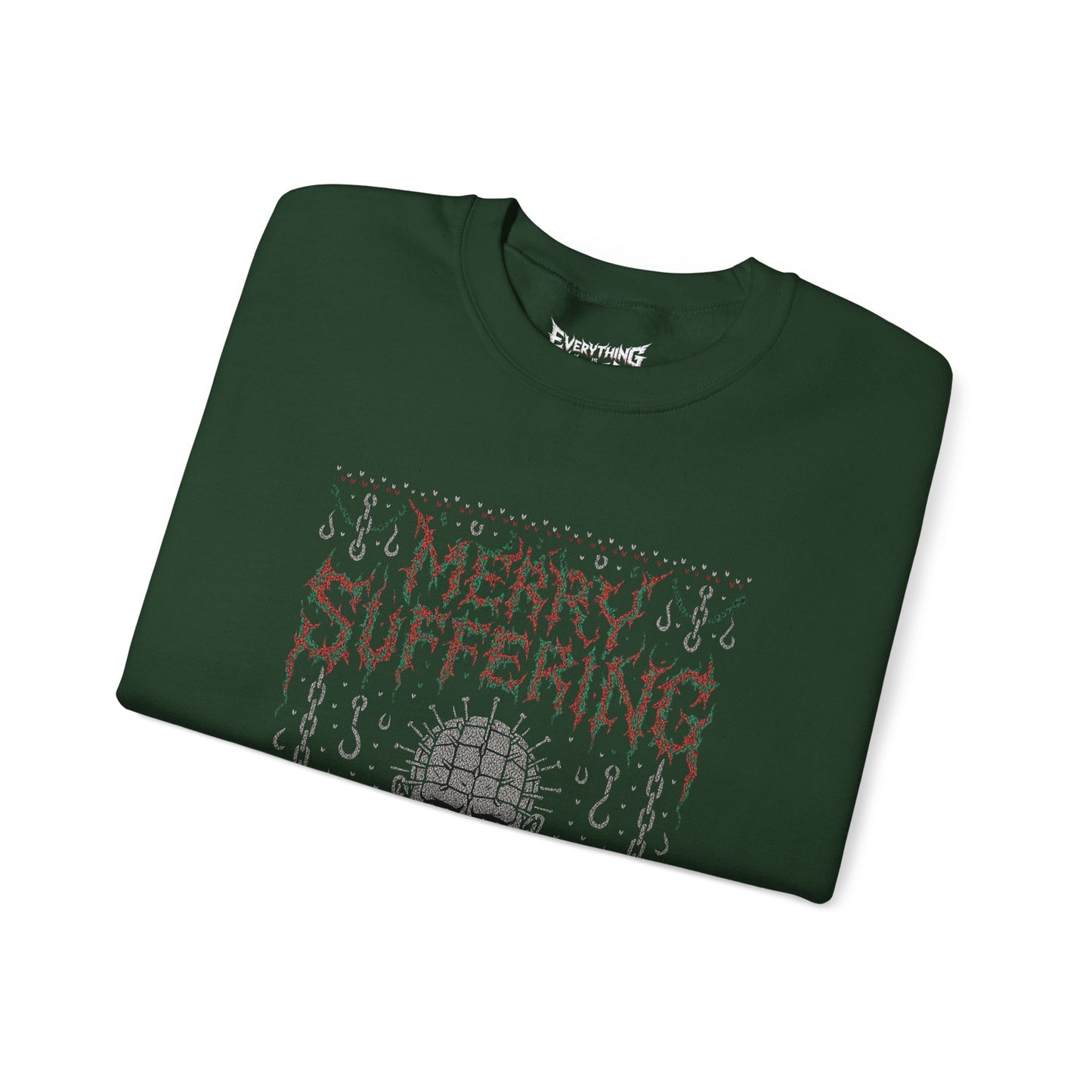 Merry Suffering Ugly Christmas Sweatshirt