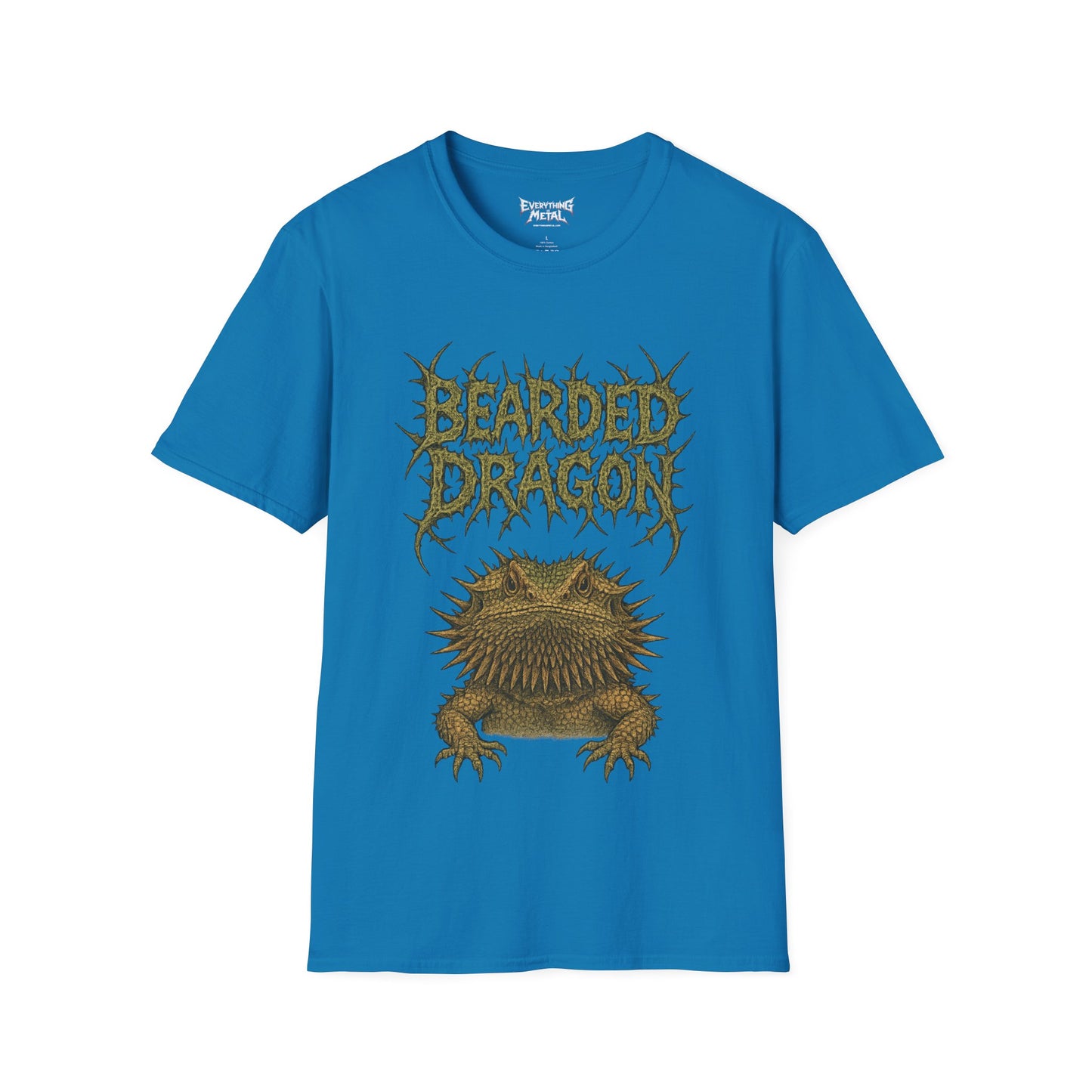 Bearded Dragon Metal Unisex Shirt