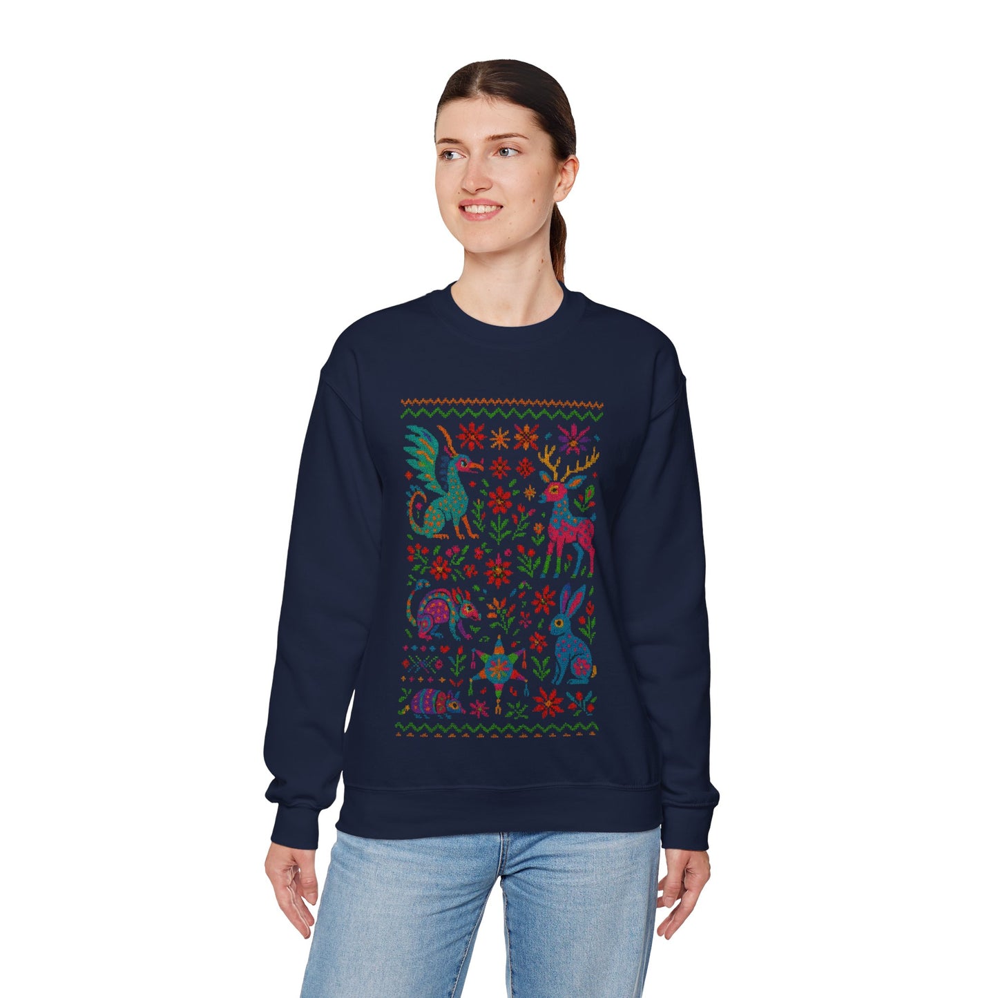 Alebrije Ugly Christmas Sweatshirt