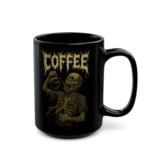 COFFEE Metal Zombie Mug - 11oz & 15oz