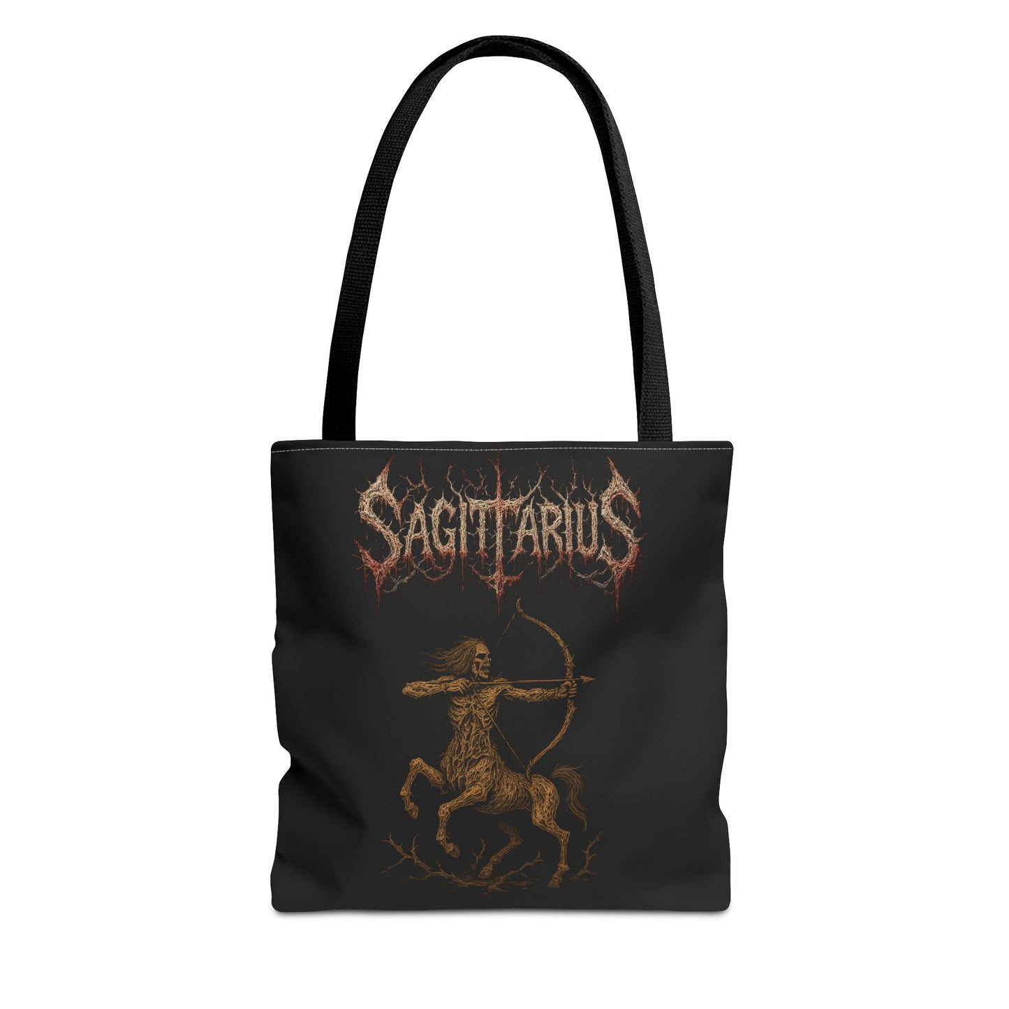 Sagittarius Zodiac Metal Tote Bag