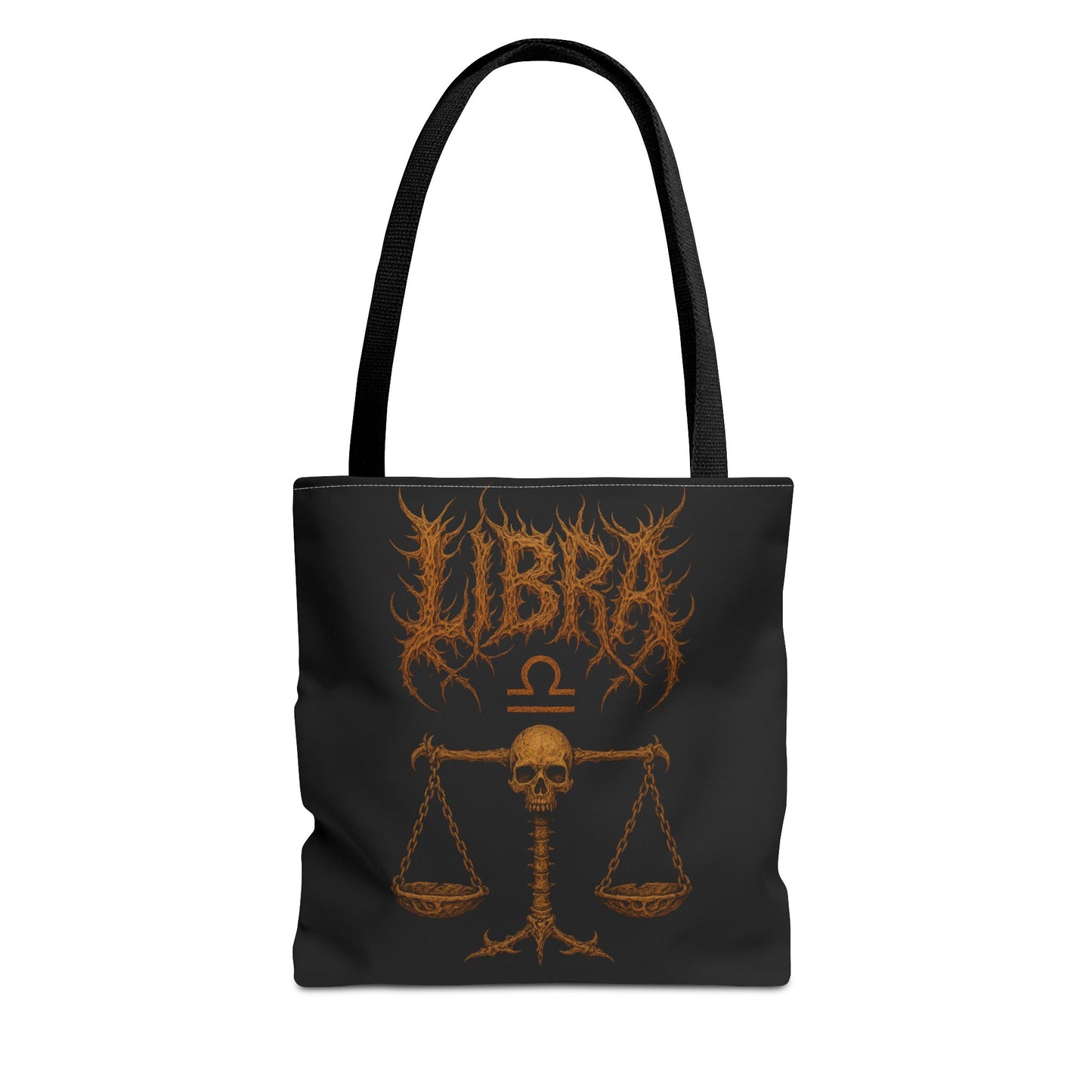 Libra Zodiac Metal Tote Bag