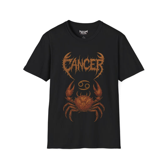 Cancer Crab Zodiac Metal Unisex Shirt