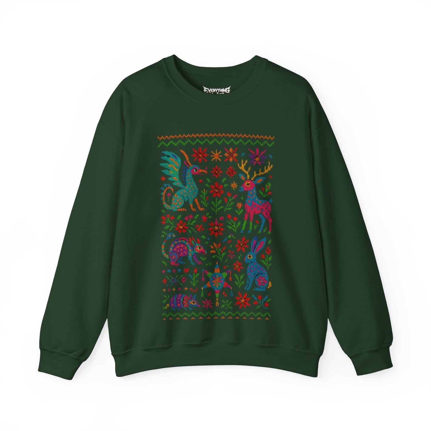 Alebrije Ugly Christmas Sweatshirt