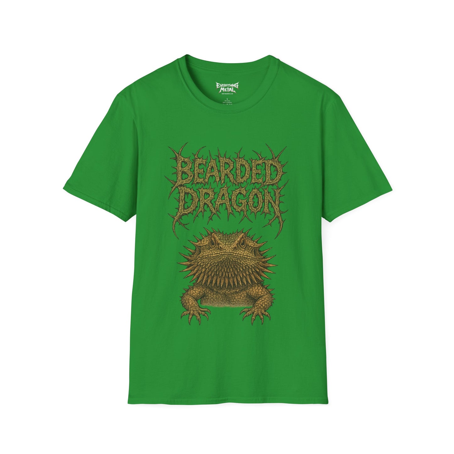 Bearded Dragon Metal Unisex Shirt