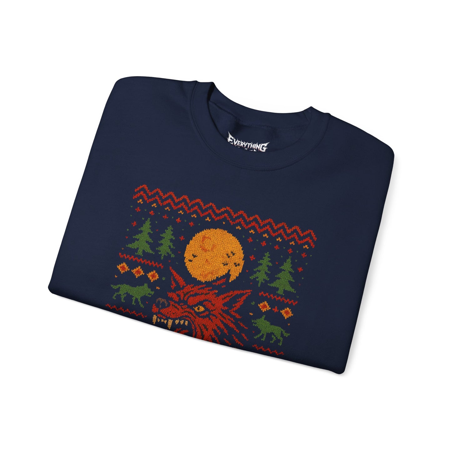 Werewolf Ugly Christmas Sweatshirt