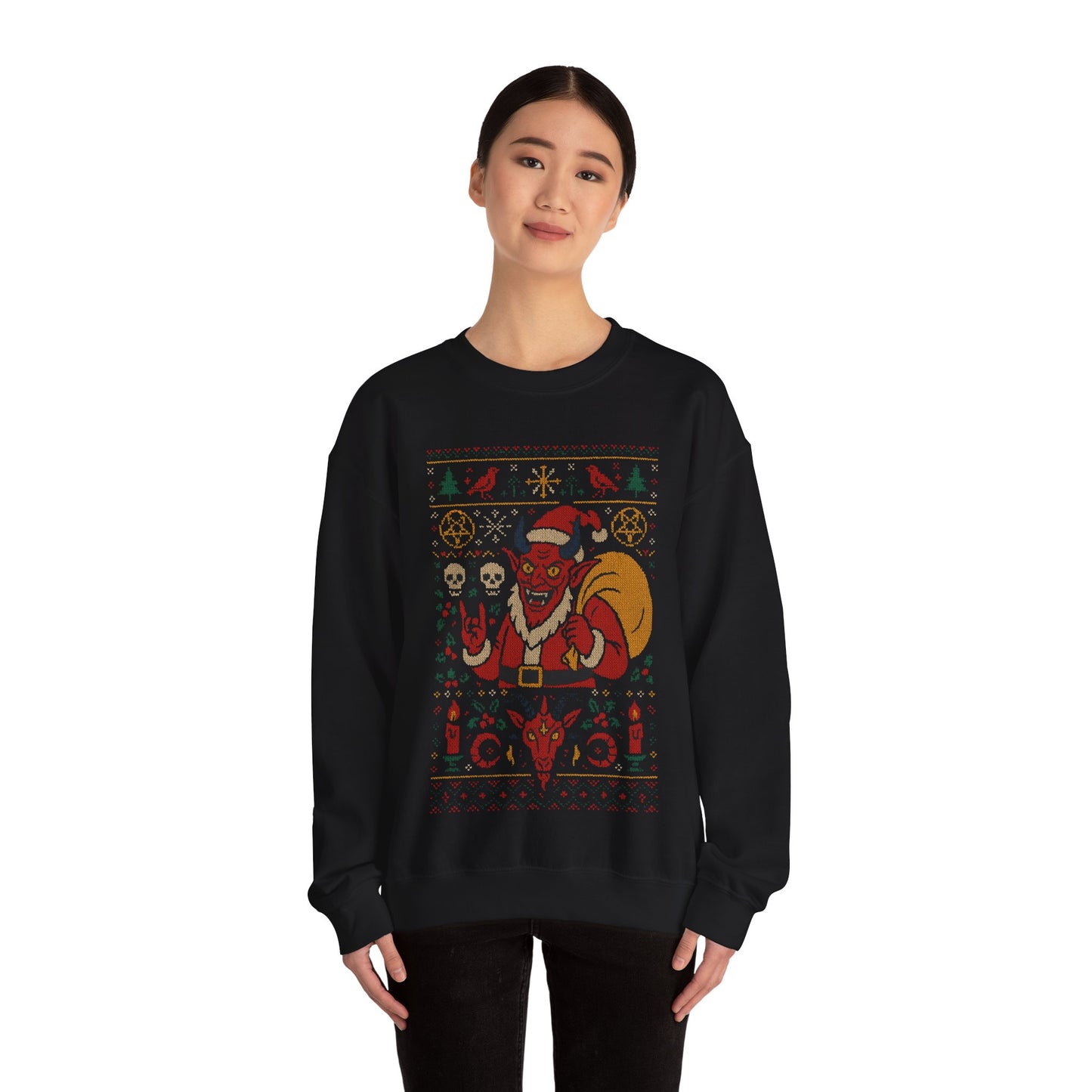 Satan Claus Ugly Christmas Sweatshirt