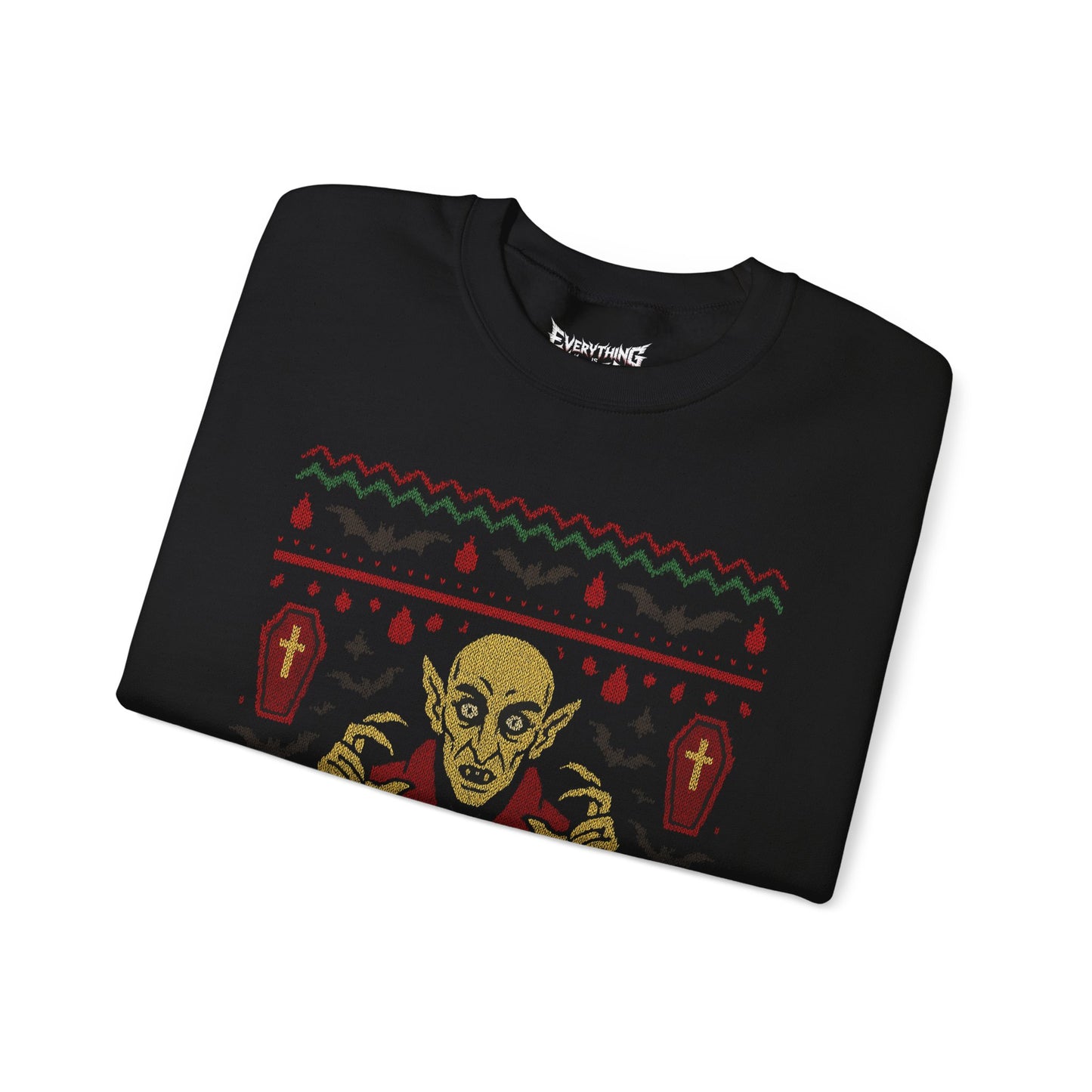 Nosferatu Ugly Christmas Sweatshirt