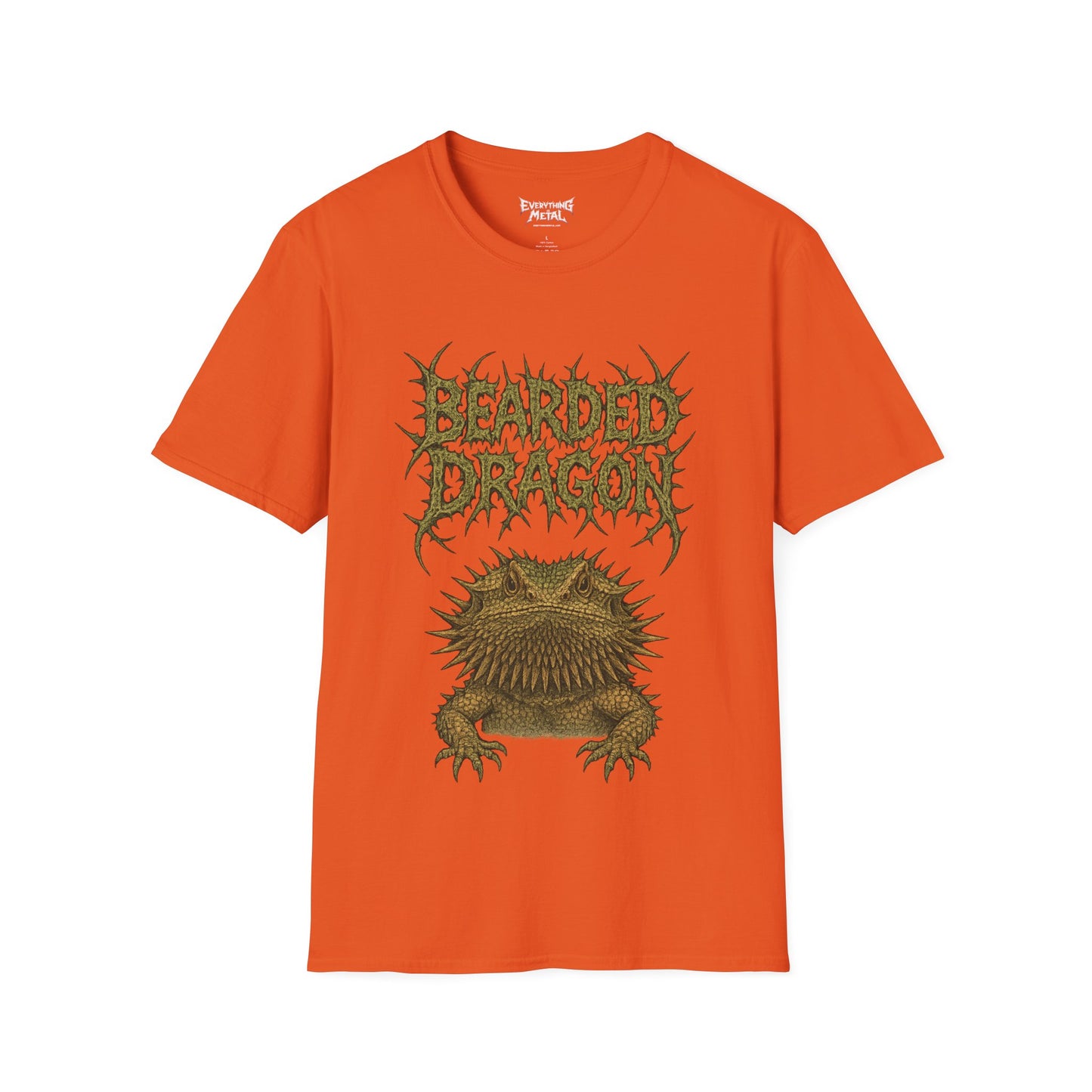 Bearded Dragon Metal Unisex Shirt