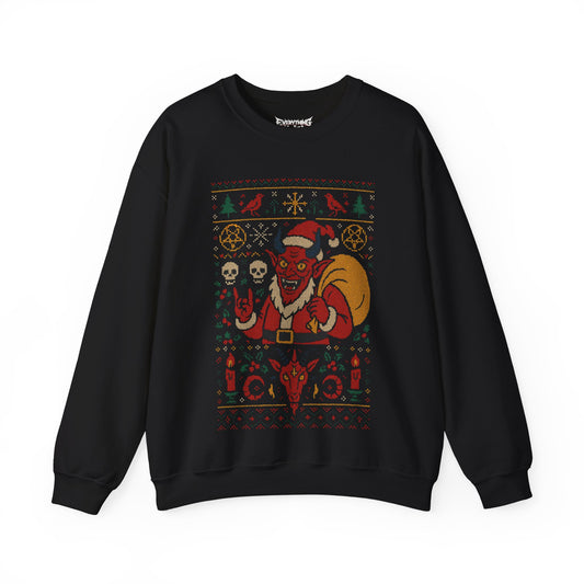 Satan Claus Ugly Christmas Sweatshirt