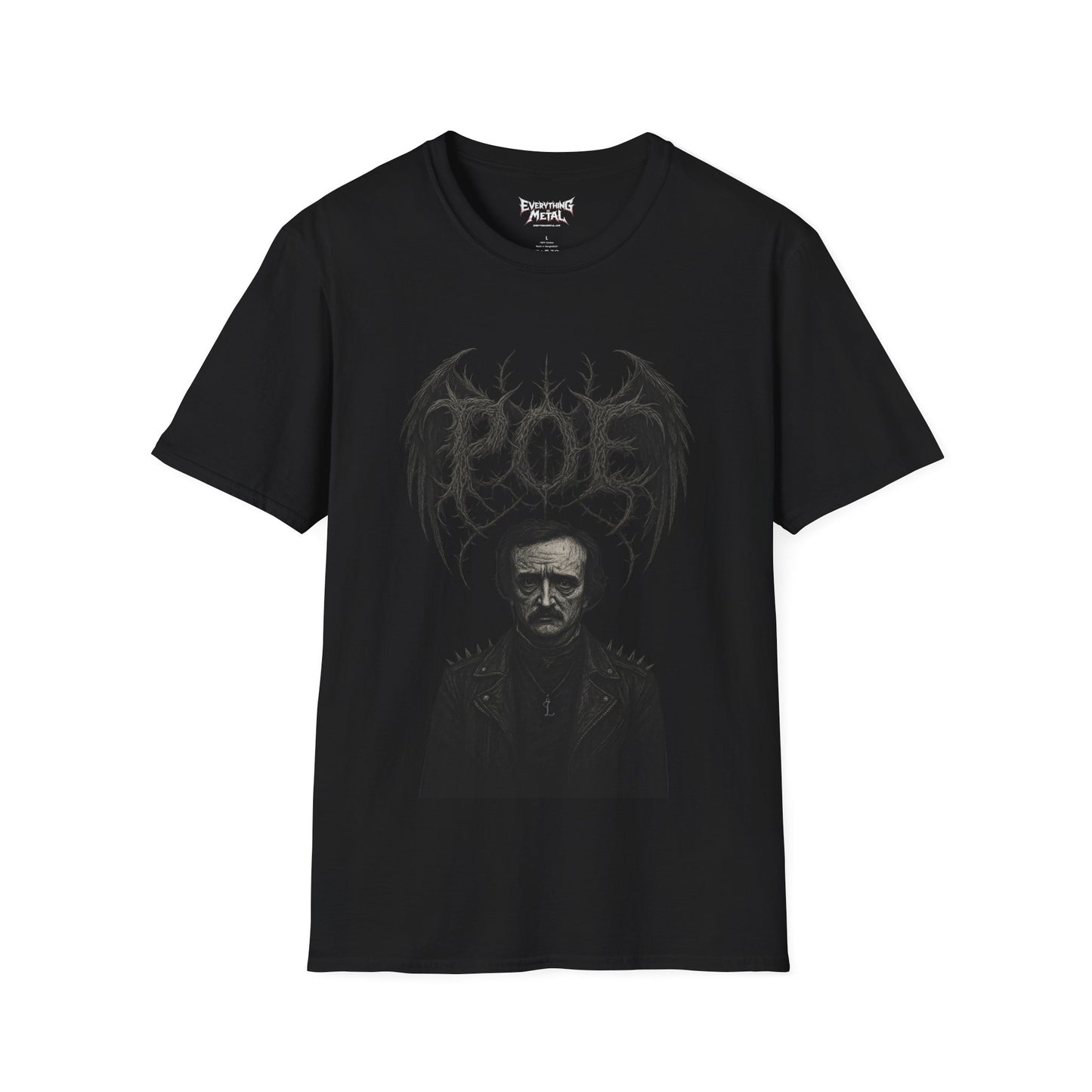 Edgar Allen Poe Metal Unisex Shirt