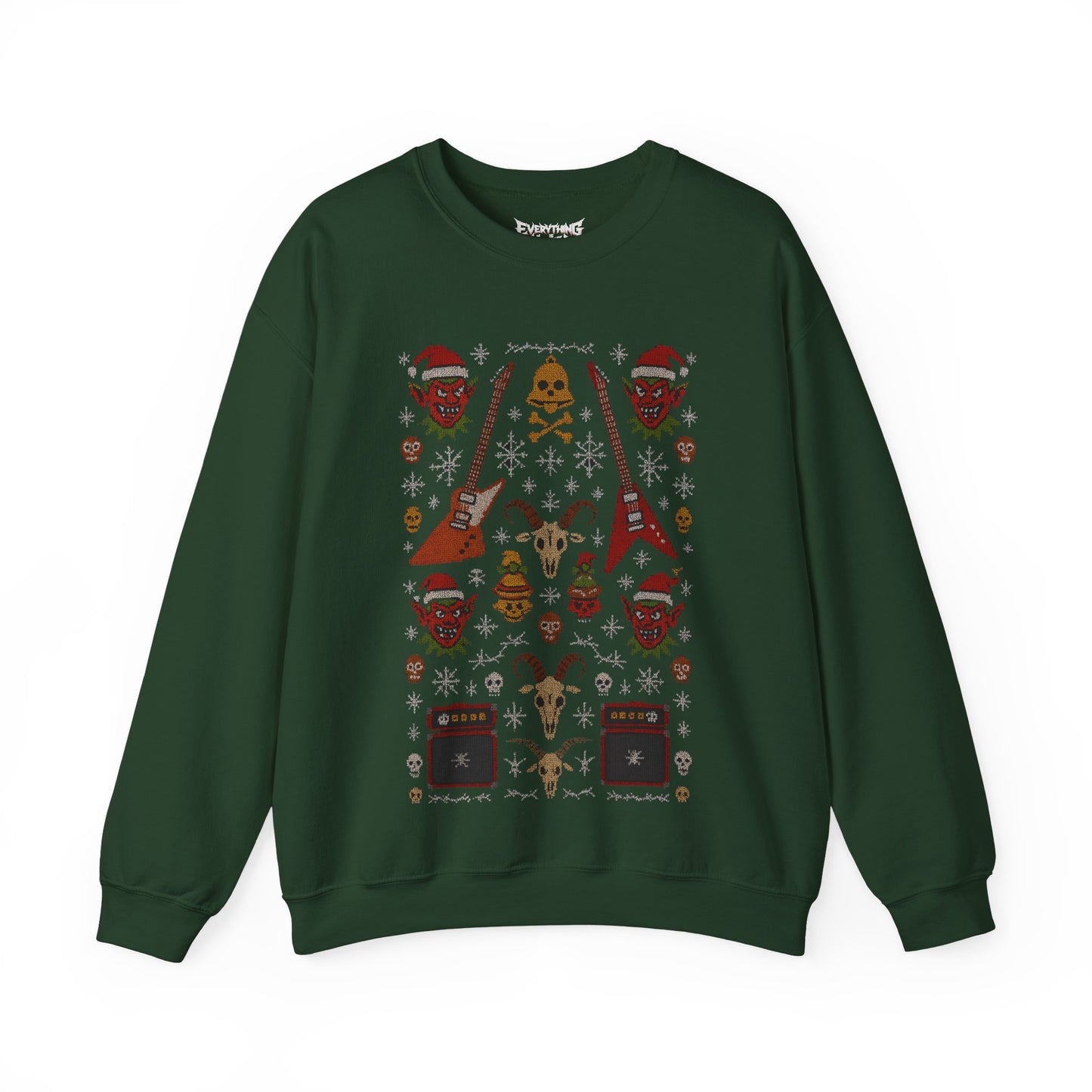 Metal Mayhem Ugly Christmas Sweatshirt