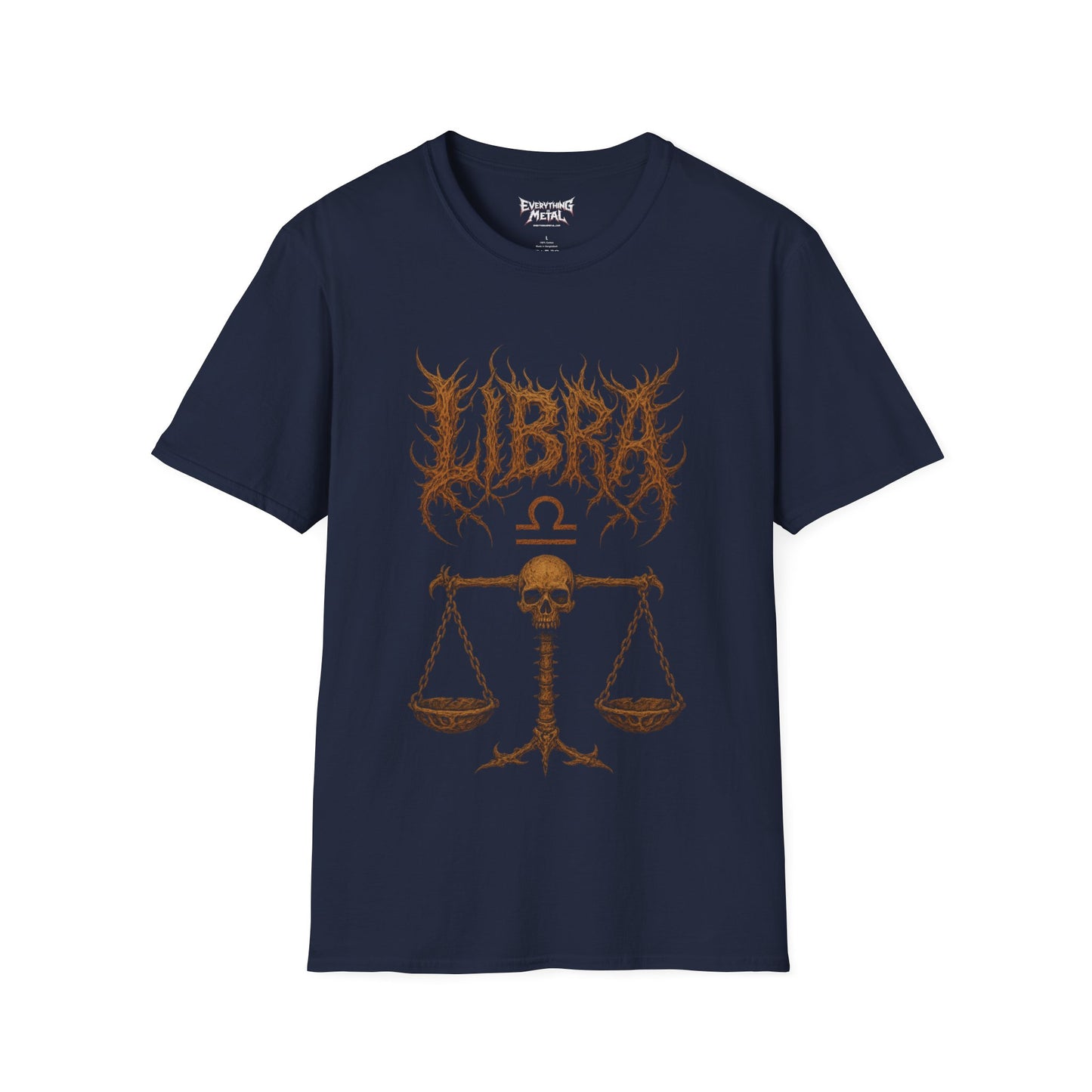 Libra Scales Metal Unisex Shirt