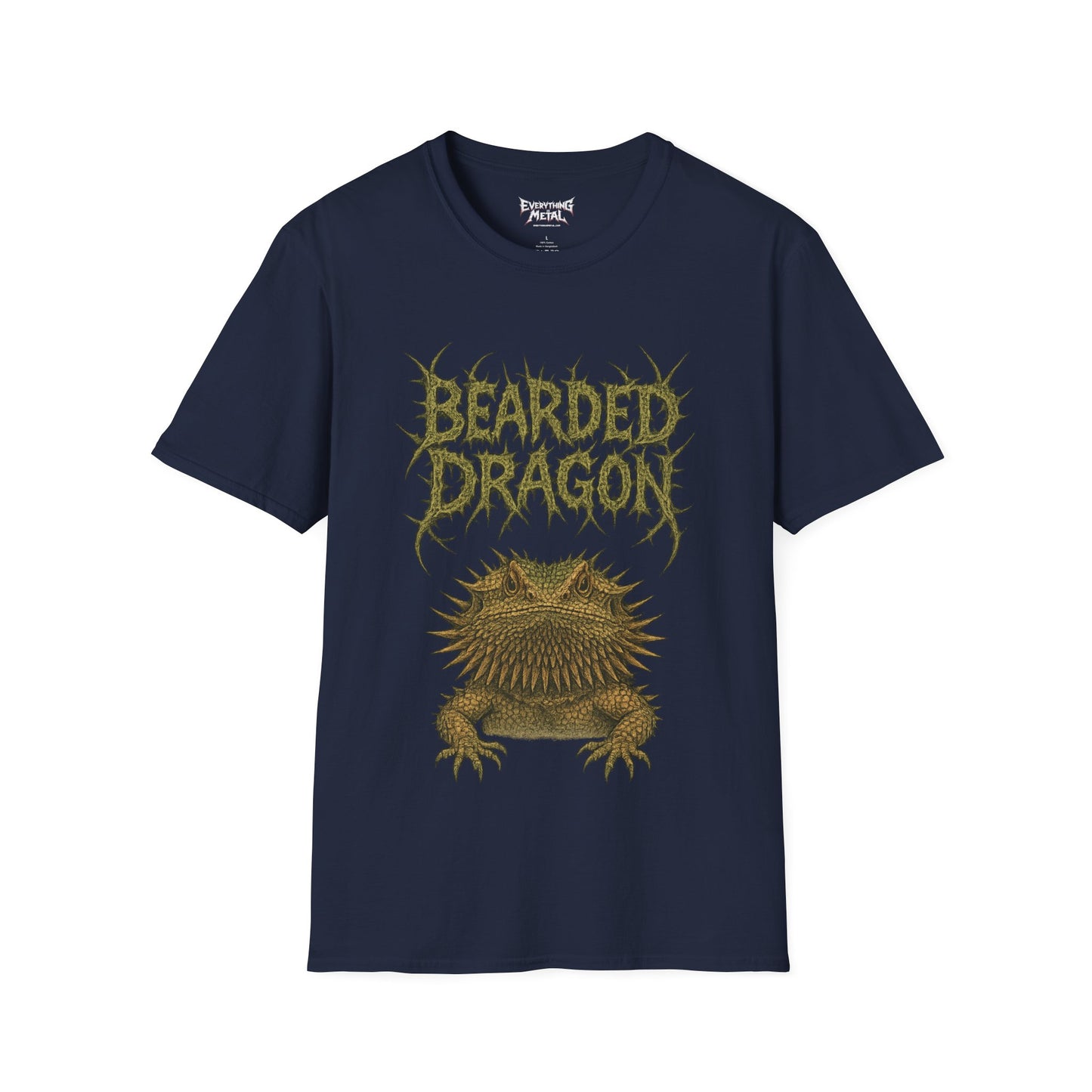 Bearded Dragon Metal Unisex Shirt