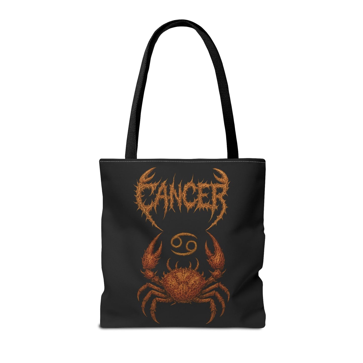 Cancer Zodiac Metal Tote Bag