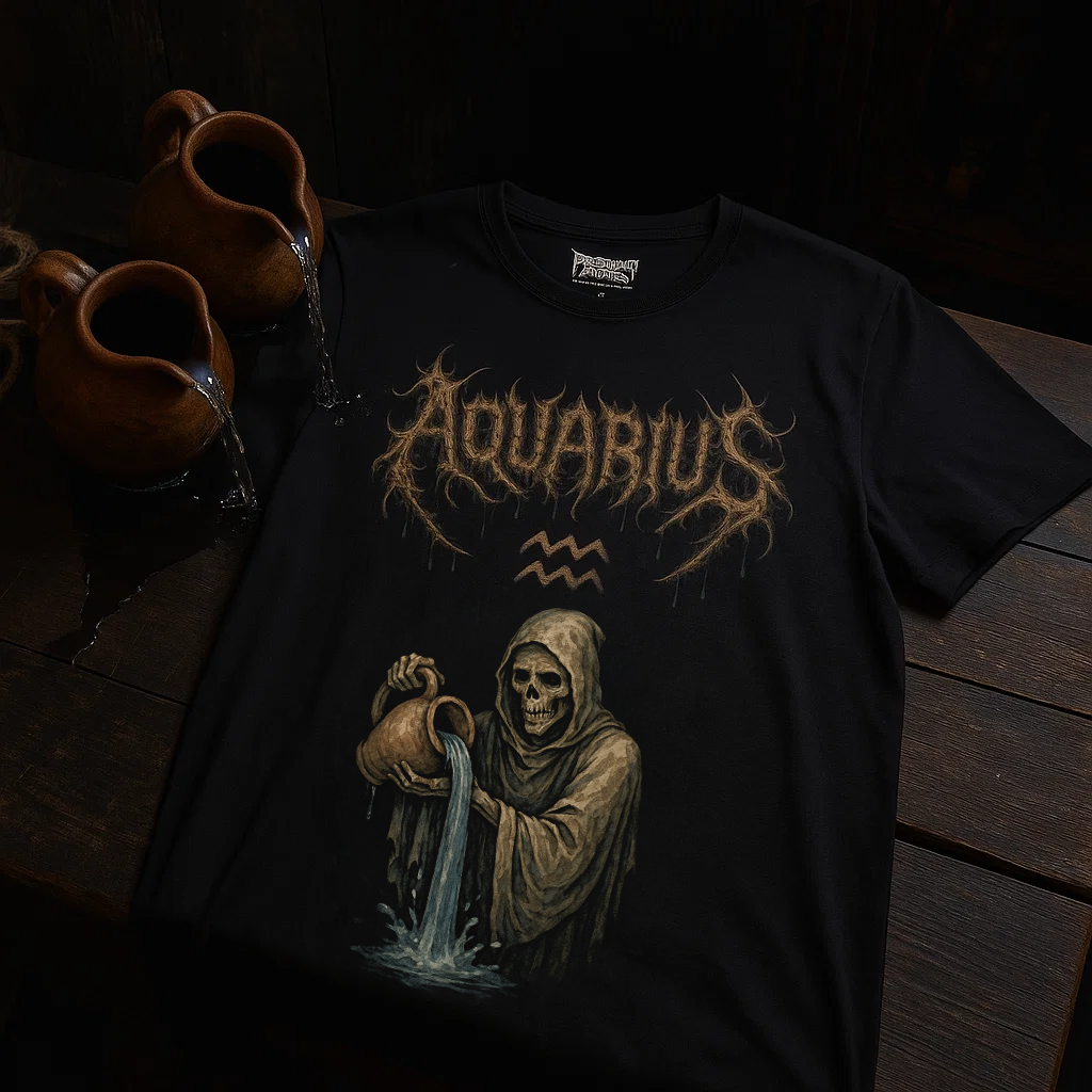 Aquarius Metal Unisex Shirt
