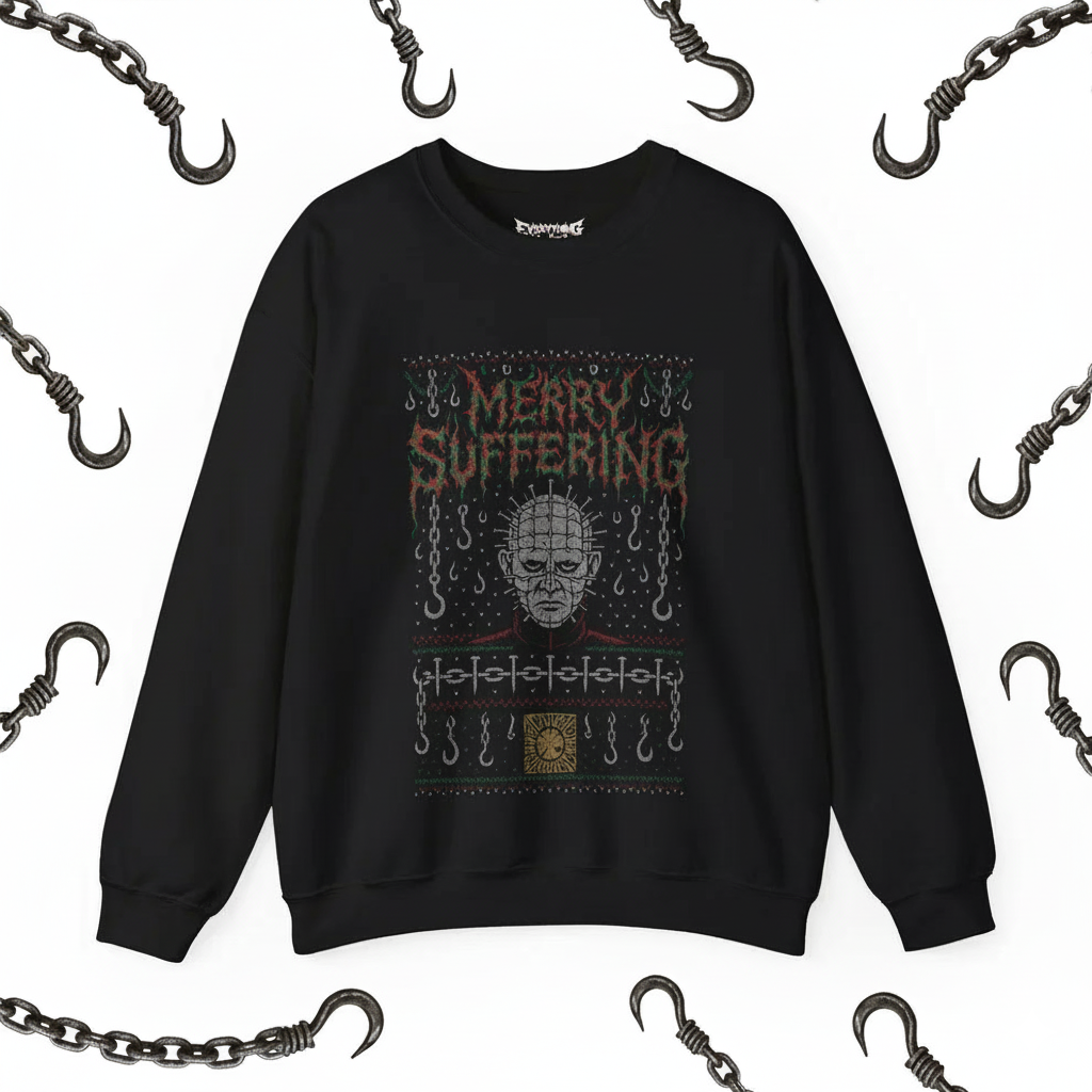 Merry Suffering Ugly Christmas Sweatshirt