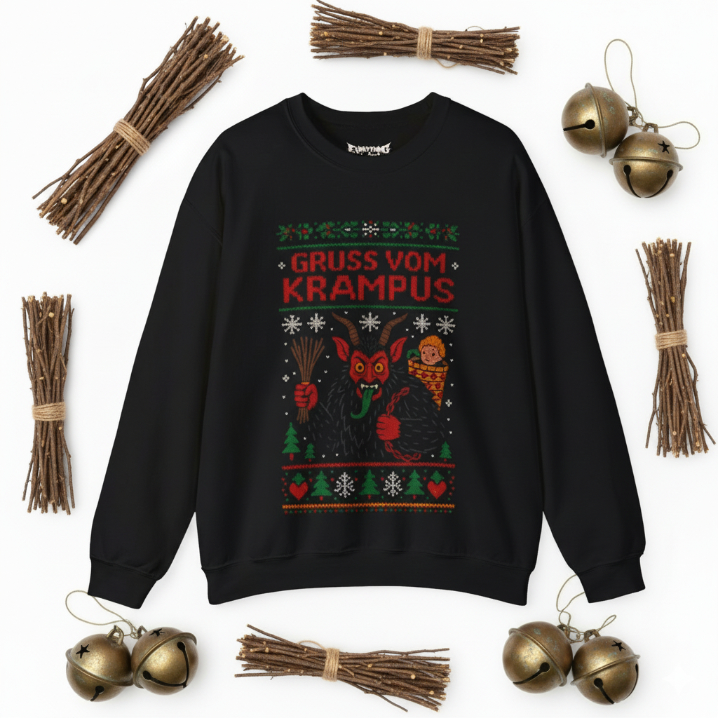 Gruss Vom Krampus Ugly Christmas Sweatshirt