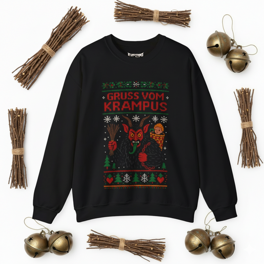 Gruss Vom Krampus Ugly Christmas Sweatshirt