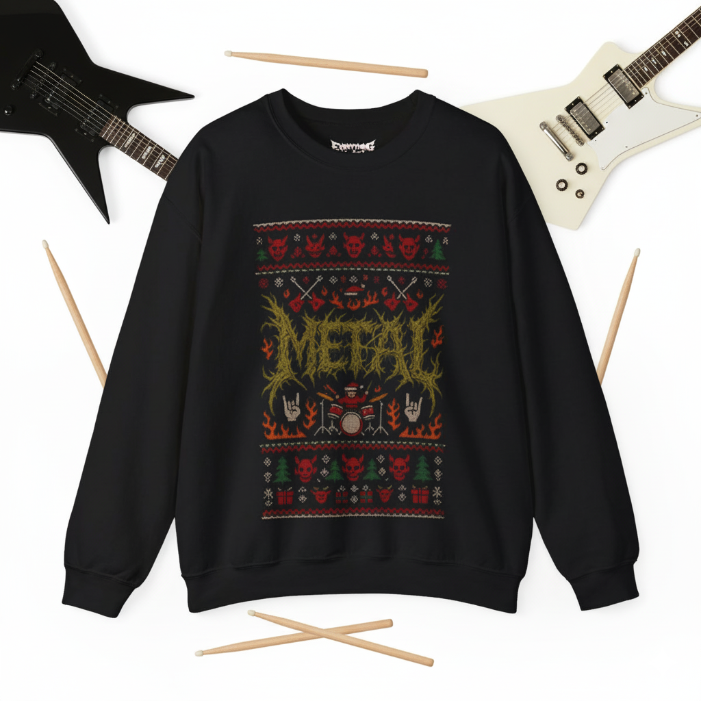 Metal Ugly Christmas Sweatshirt