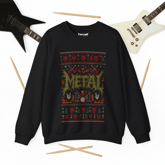 Metal Ugly Christmas Sweatshirt